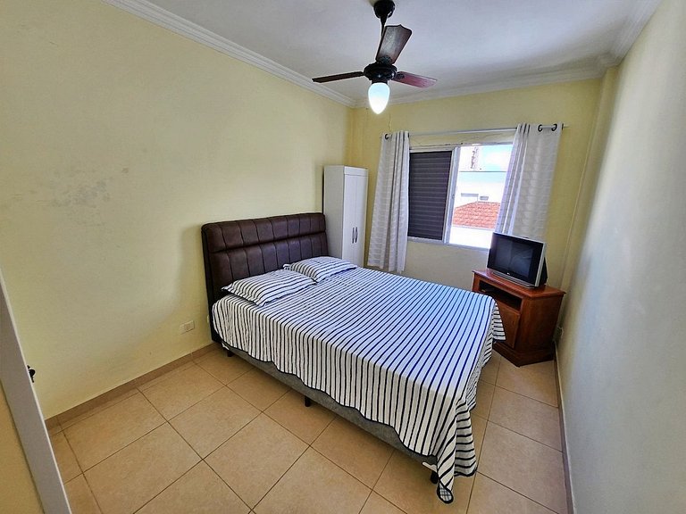 Aconchegante Apto 01 dorm c/Sacada, Ar-Cond, Wi-Fi, Lado Pra