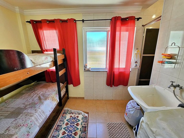 Aconchegante Apto 01 dorm c/Sacada, Ar-Cond, Wi-Fi, Lado Pra