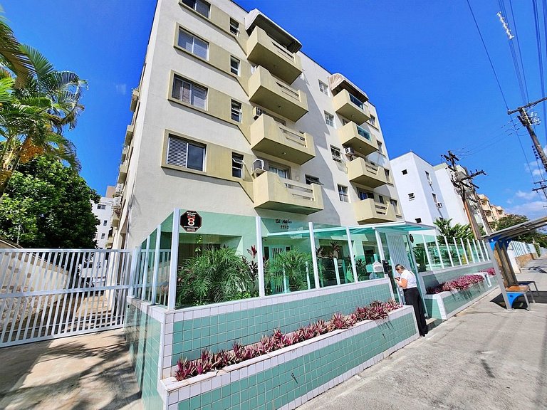 Aconchegante Apto 01 dorm c/Sacada, Ar-Cond, Wi-Fi, Lado Pra