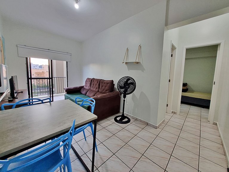 01 dorm c/Ar Cond, Wi-Fi (300mb), Varanda, Piscina