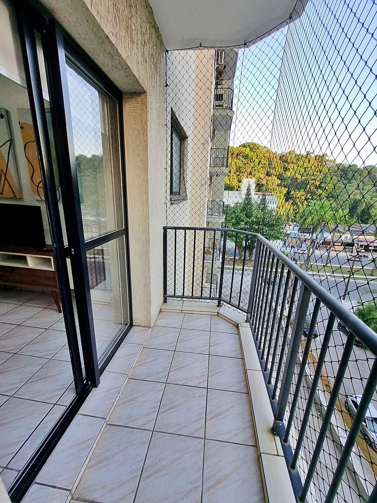 01 dorm c/Ar Cond, Wi-Fi (300mb), Varanda, Piscina