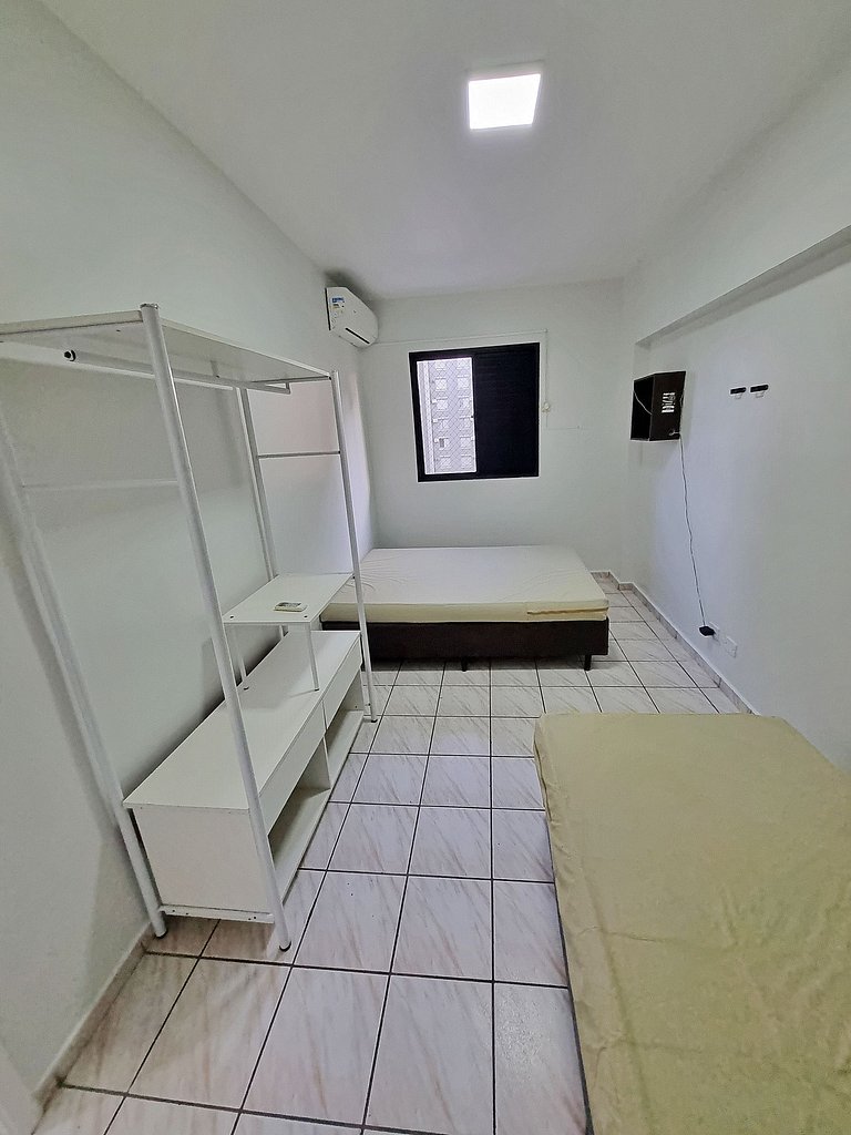 01 dorm c/Ar Cond, Wi-Fi (300mb), Varanda, Piscina