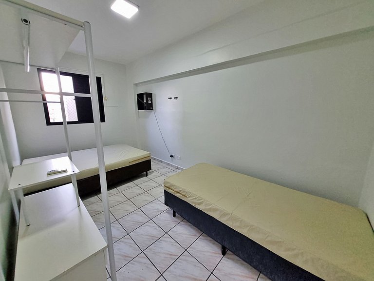 01 dorm c/Ar Cond, Wi-Fi (300mb), Varanda, Piscina