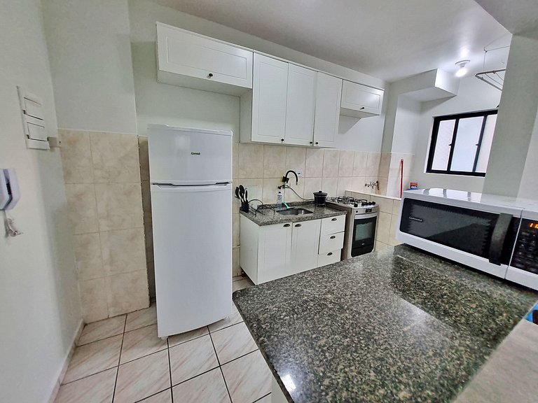 01 dorm c/Ar Cond, Wi-Fi (300mb), Varanda, Piscina